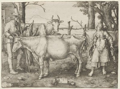 A tejeslány alkotó: Lucas van Leyden
