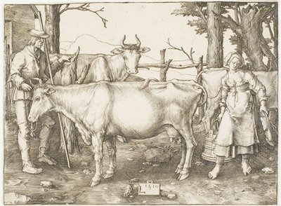 A tejeslány alkotó: Lucas van Leyden
