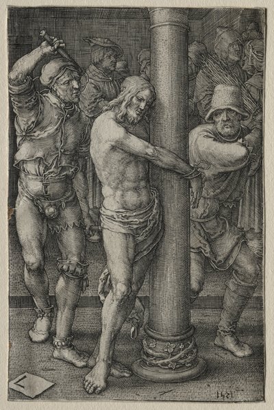 A szenvedély: A korbácsolás alkotó: Lucas van Leyden