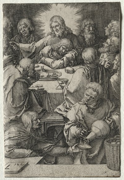 A szenvedély: Az utolsó vacsora alkotó: Lucas van Leyden