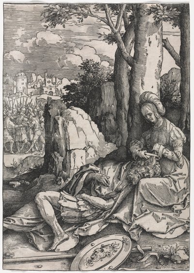 A nők ereje: Sámson és Delila alkotó: Lucas van Leyden