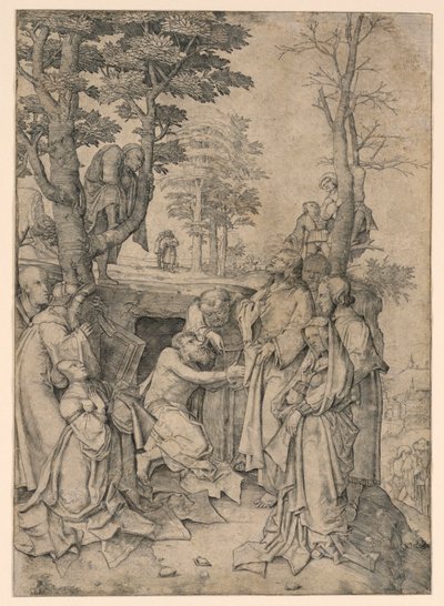 Lázár feltámadása alkotó: Lucas van Leyden