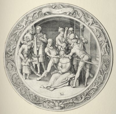 A kerek szenvedély: Ecce Homo alkotó: Lucas van Leyden