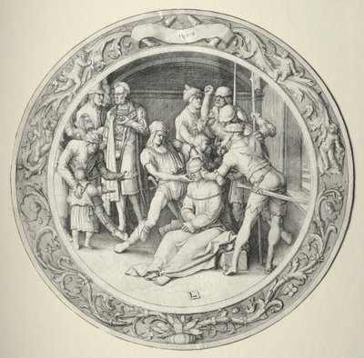A kerek szenvedély: Ecce Homo, 1509. alkotó: Lucas van Leyden