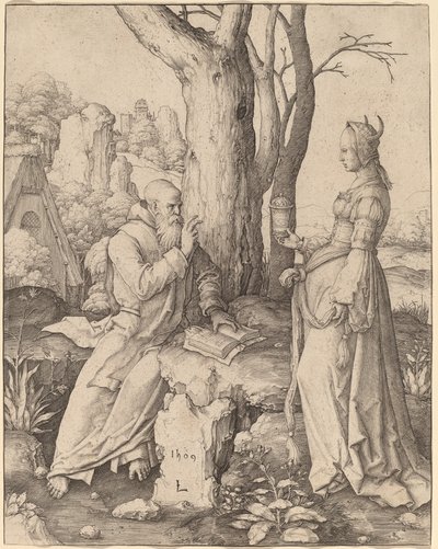 Szent Antal megkísértése alkotó: Lucas van Leyden