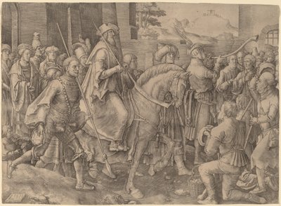 Márdokeus diadala alkotó: Lucas van Leyden