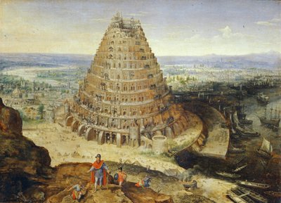 Bábel tornya ... alkotó: Lucas van Valckenborch