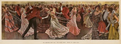 Karácsonyi vadászbál (színes litho) alkotó: Lucien Davis