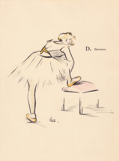 D. Táncos alkotó: Lucien L. (active 1904) Henreaux
