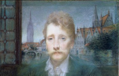 Georges Rodenbach portréja alkotó: Lucien Levy-Dhurmer