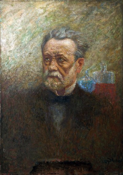 Louis Pasteur portréja (1822-1895) (olaj, vászon) alkotó: Lucien Levy-Dhurmer