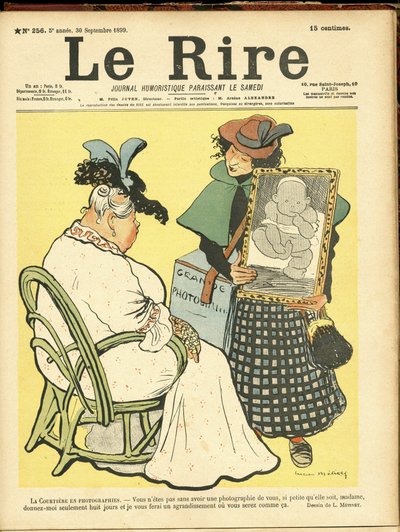 A "Le Rire" borítója alkotó: Lucien Metivet