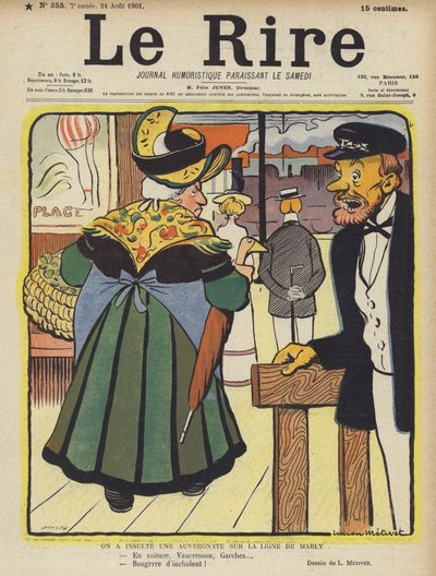 Illusztráció Le Rire alkotó: Lucien Metivet