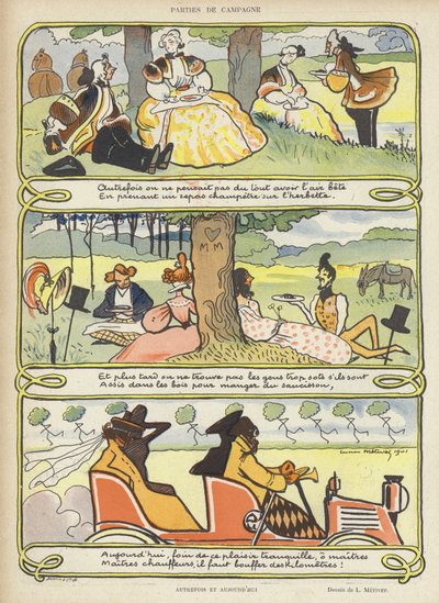 Illusztráció Le Rire alkotó: Lucien Metivet