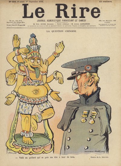 Illusztráció Le Rire alkotó: Lucien Metivet