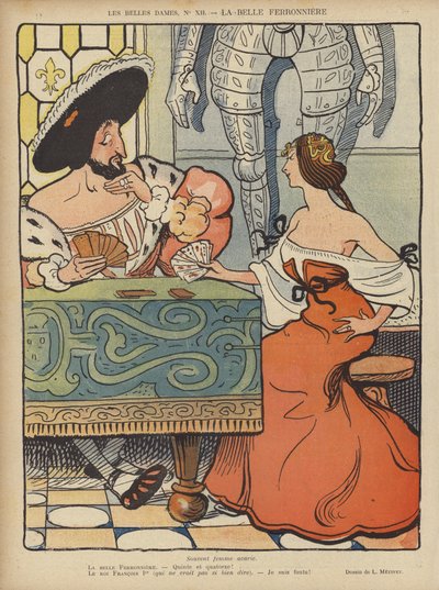 Illusztráció Le Rire alkotó: Lucien Metivet