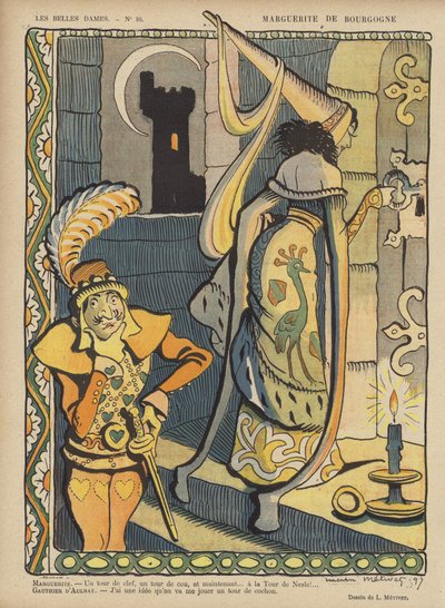 Illusztráció Le Rire alkotó: Lucien Metivet
