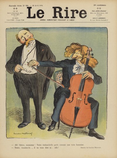 Illusztráció Le Rire alkotó: Lucien Metivet