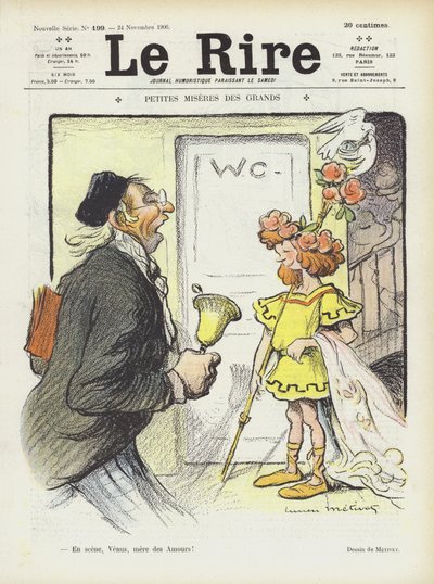 Illusztráció Le Rire alkotó: Lucien Metivet