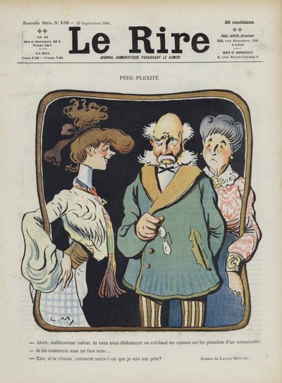 Illusztráció Le Rire alkotó: Lucien Metivet