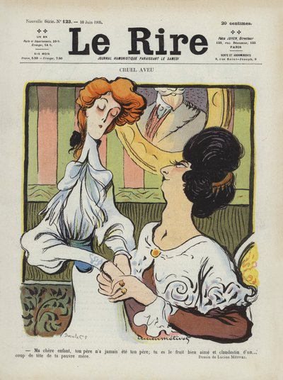 Illusztráció Le Rire alkotó: Lucien Metivet
