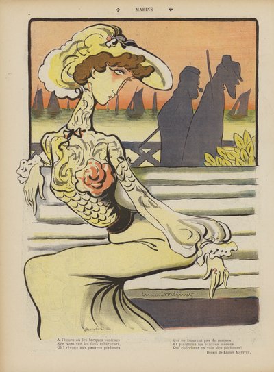 Illusztráció Le Rire alkotó: Lucien Metivet