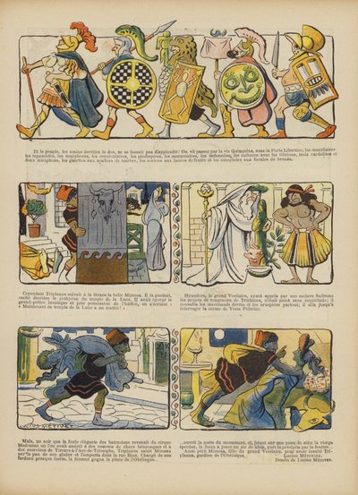 Illusztráció Le Rire alkotó: Lucien Metivet