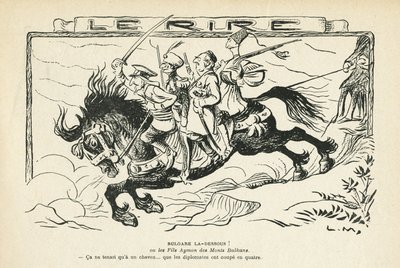 Illusztráció a Le Rire-ben alkotó: Lucien Metivet