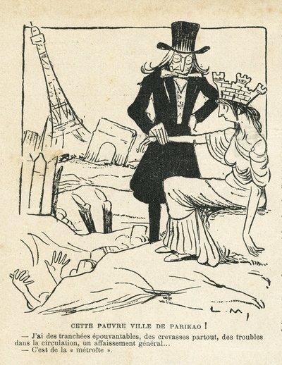 Illusztráció a Le Rire-ben alkotó: Lucien Metivet