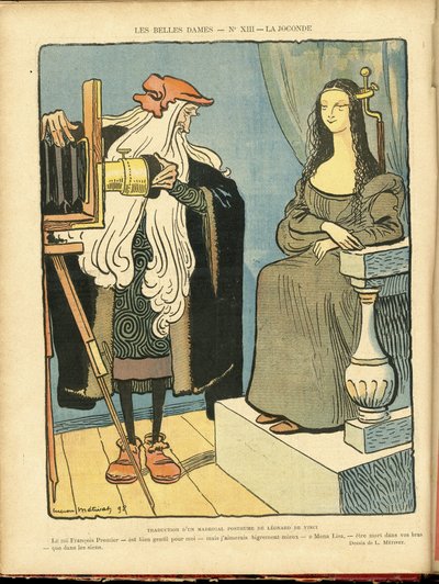 Illusztráció a Le Rire-ben alkotó: Lucien Metivet