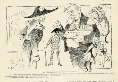 Illusztráció a Le Rire-ben alkotó: Lucien Metivet
