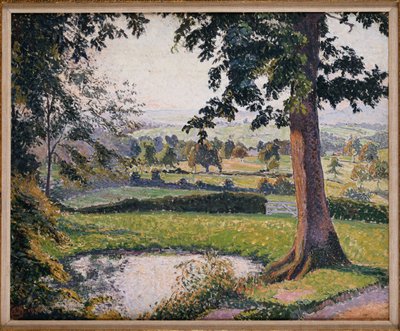 Gunville-tó, Sedgeville alkotó: Lucien Pissarro