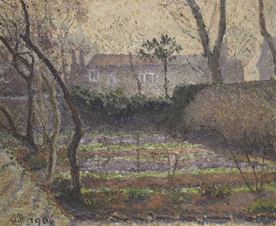 Hoar Frost, Chiswick, 1906 alkotó: Lucien Pissarro