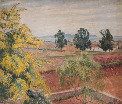 Mimosa Lavendau, 1923. alkotó: Lucien Pissarro