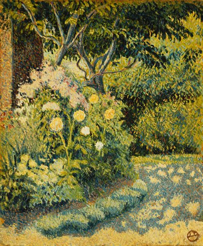 A kerti ösvény; A kert érzése alkotó: Lucien Pissarro