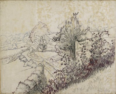 Leintwardine képe, 1932 alkotó: Lucien Pissarro