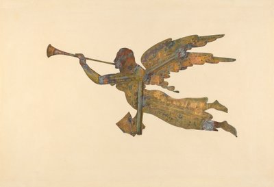 Gabriel Weather Vane, c. 1939. alkotó: Lucille Chabot