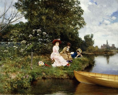 Nyári álmodozás, 1878 alkotó: Lucius Rossi