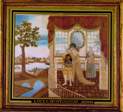 Hector búcsúzik családjától, 1810. alkotó: Lucy C Huntington