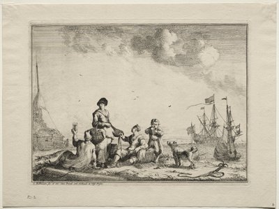 Halárus, 1701. alkotó: Ludolf Backhuysen