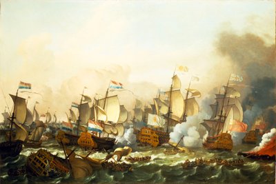 A barfleuri csata alkotó: Ludolf Bakhuizen