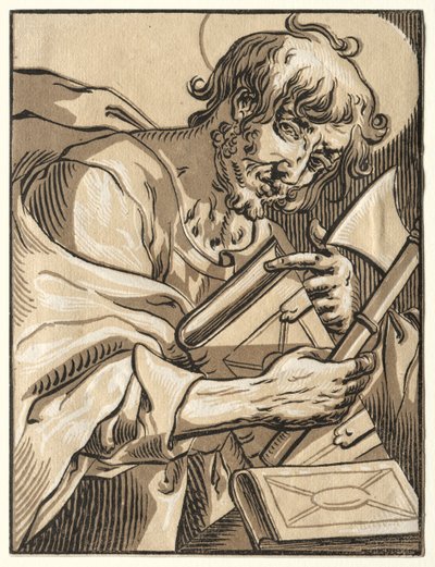 Szent Mátyás, 1623-30. alkotó: Ludolph Büsinck