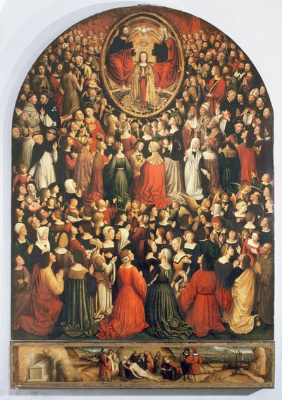 Szűzanya koronázása, 1513 alkotó: Ludovico Brea