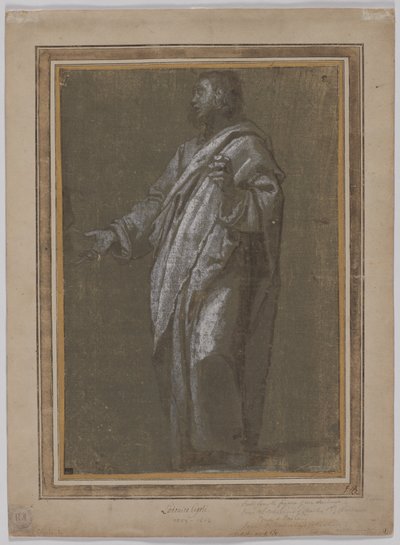 Álló Férfialak, c. 161013. alkotó: Ludovico Cardi Cigoli