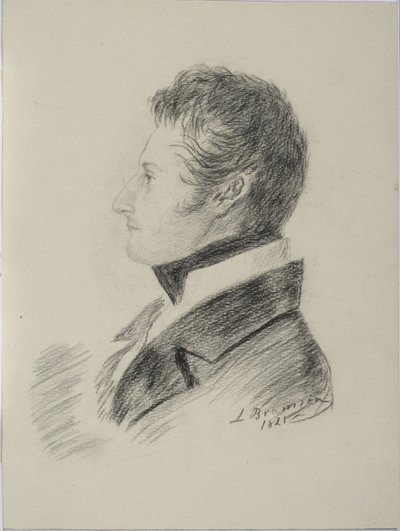 Matvej Jurjevics Vilyegorszkij gróf portréja 1794-1866, 1821 alkotó: Ludwig Bramson
