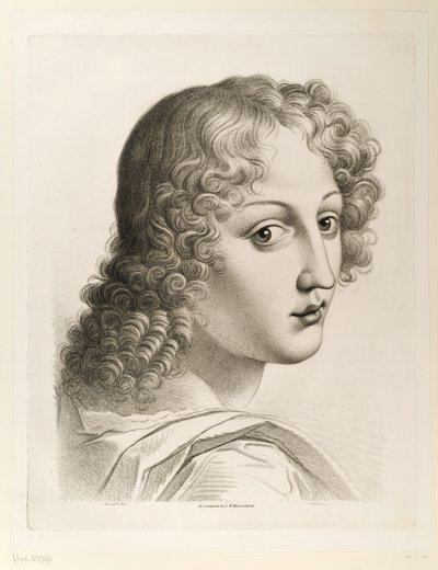 Egy angyal feje alkotó: Ludwig Buchhorn