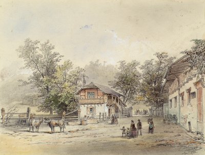 A tejüzem a Bécs melletti Vorderbrühlben alkotó: Ludwig Czerny