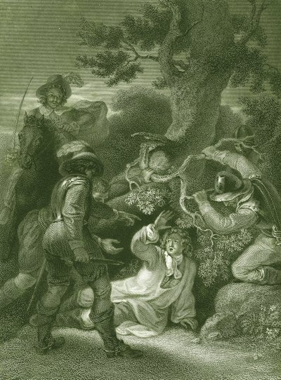 Monmouth hercege a sedgemoori csata után alkotó: Ludwig Deutsch