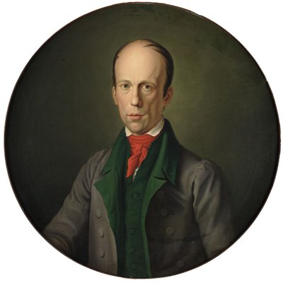 János osztrák főherceg arcképe 1782-1859, 1827. alkotó: Ludwig Ferdinand Schnorr von Carolsfeld