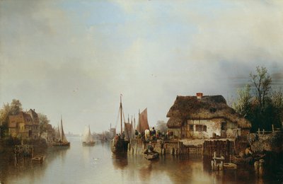 Scheldeufer alkotó: Ludwig Hermann